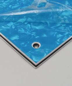 Pickguard Rohling - Pearl Arctic Blue