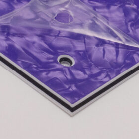 Pickguard Rohling - Pearl Purple