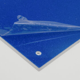 Pickguardmaterial Sparkling Blue