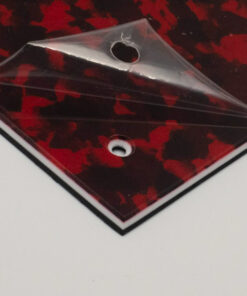 Pickguard Rohling - Tiger Red
