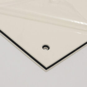 Pickguard Rohling - Vintage White 3ply