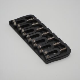 Fanned Fret - 7-String Bridge Multiscale / black