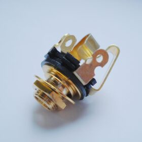 Klinkenbuchse Göldo Deluxe gold - stereo