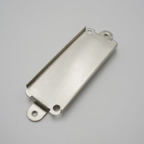 Unterboden - Mini Humbucker Baseplate - No Hole - Nickel / Silver