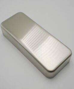 Pickupkappe - Soapbar Cover - P90 - Singlecoil geschlossen - No Hole - Nickel / Silver  - Vintage Antique